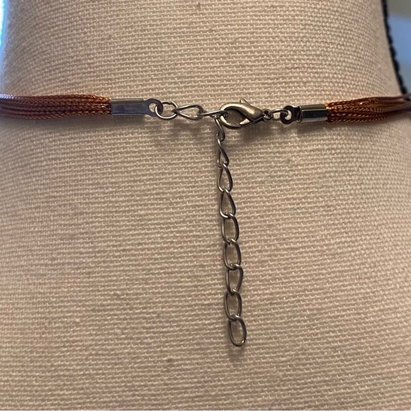 PICK UP STICKS double sided Pendant/Necklace; Owl/Peacock Design; NWOT - Picture 3 of 5